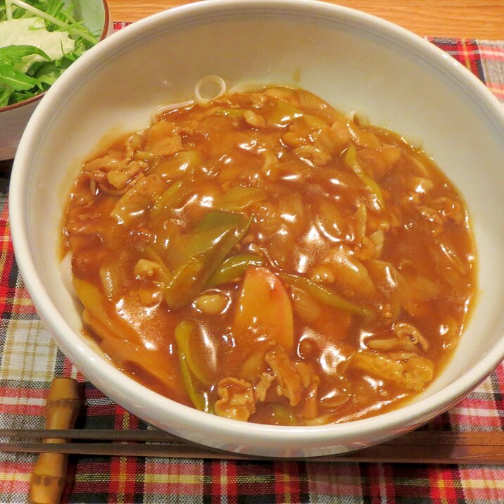 飲み干し要注意☆絶品カレーうどん